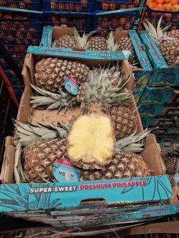 Ananas ~11 kg II klasa (kraj poch. Kostaryka)