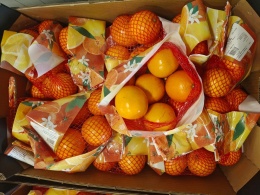 Pomarańcze słodkie drobne na sok 15 kg 2,49zł/kg (kraj poch. Egipt)